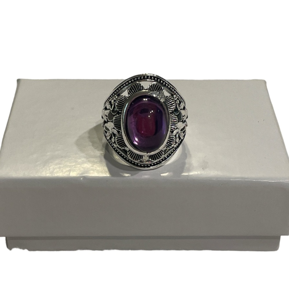 Beautiful Bohemian Style Silver Ring